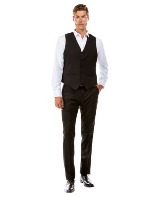 Suit Separates V-Neck Solid Vest