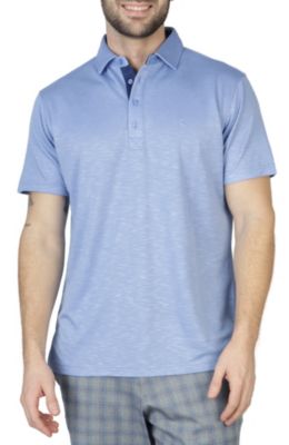 Slub Micro Pique Polo with Contrast Trim