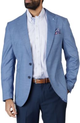 Cross Dyed Solid Sportcoat