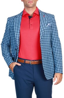 Gingham Check Sportcoat