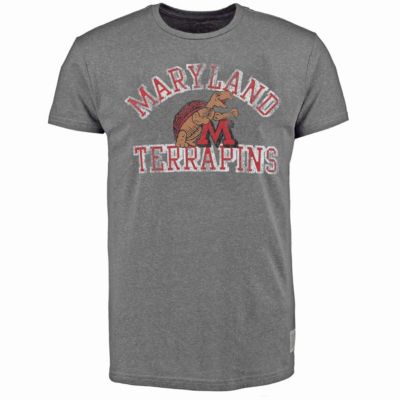 NCAA Heathered Maryland Terrapins Vintage Tri-Blend T-Shirt