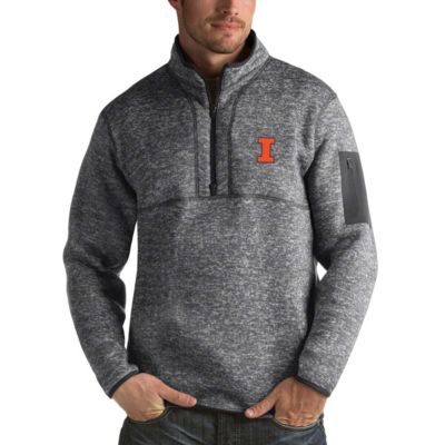 NCAA Illinois Fighting Illini Fortune Half-Zip Sweatshirt