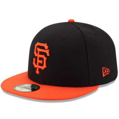 MLB Black/Orange San Francisco Giants Authentic Collection On-Field 59FIFTY Fitted Hat