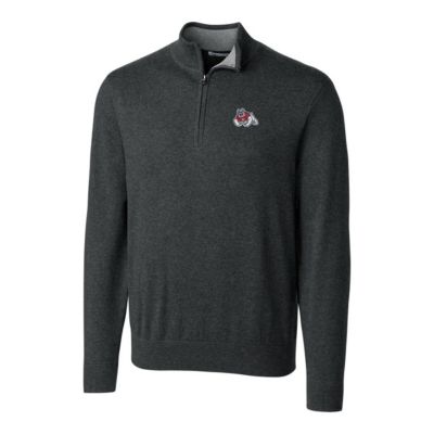 NCAA Fresno State Bulldogs Big & Tall Lakemont Half-Zip Jacket