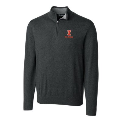 NCAA Illinois Fighting Illini Big & Tall Lakemont Half-Zip Jacket