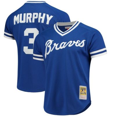 MLB Dale Murphy Atlanta Braves Cooperstown Mesh Batting Practice Jersey