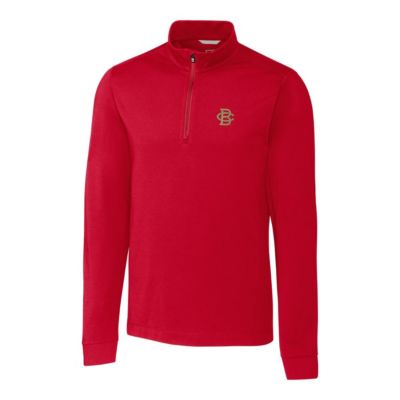 Boston College Eagles NCAA Vault Advantage Quarter-Zip Mock Neck Sweater