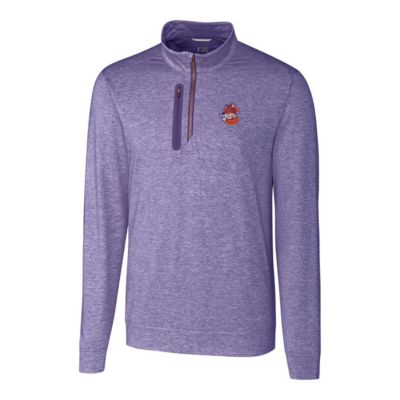 NCAA Clemson Tigers Stealth Vault Logo Half-Zip Jacket