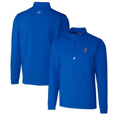 NCAA Kansas Jayhawks Traverse Stretch Quarter Zip-Pullover Top