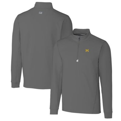 NCAA Michigan Wolverines Traverse Stretch Quarter Zip-Pullover Top