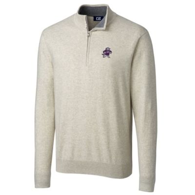 NCAA TCU Horned Frogs Big & Tall Vault Lakemont Tri-Blend Half-Zip Pullover Jacket