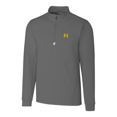 NCAA Michigan Wolverines Big & Tall Vault Traverse Quarter-Zip Pullover Jacket