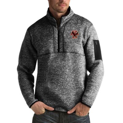 Boston College Eagles NCAA Fortune Big & Tall Quarter-Zip Pullover Jacket