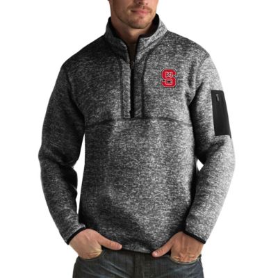 NCAA NC State Wolfpack Fortune Big & Tall Quarter-Zip Pullover Jacket