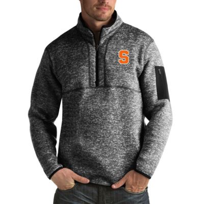 Syracuse Orange NCAA Fortune Big & Tall Quarter-Zip Pullover Jacket