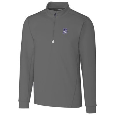 NCAA Northwestern Wildcats Collegiate Big & Tall Traverse Half-Zip Jacket