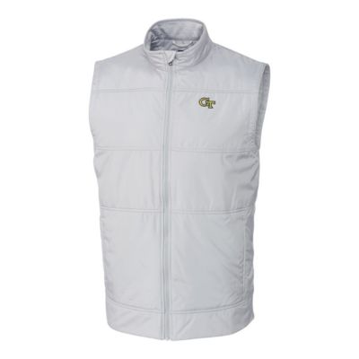 Georgia Tech Yellow Jackets NCAA GA Tech Jackets Big & Tall Stealth DryTec Full-Zip Vest