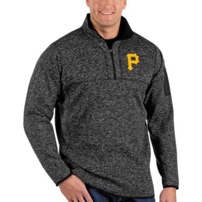 MLB Pittsburgh Pirates Fortune Big & Tall Quarter-Zip Pullover Jacket