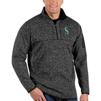 MLB Seattle Mariners Fortune Big & Tall Quarter-Zip Pullover Jacket