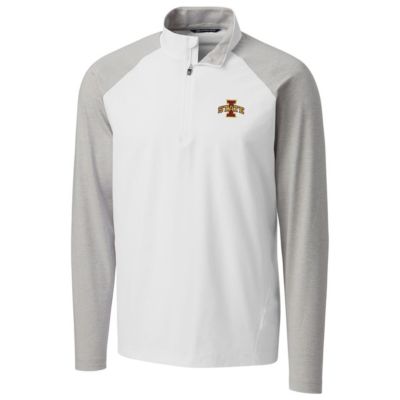 NCAA Iowa State Cyclones Response Hybrid Overknit Quarter-Zip Pullover Jacket