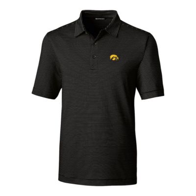 NCAA Iowa Hawkeyes Forge Pencil Stripe Polo