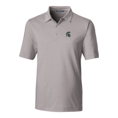 NCAA Michigan State Spartans Forge Pencil Stripe Polo