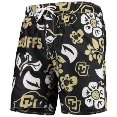 NCAA Colorado Buffaloes Floral Volley Swim Trunks