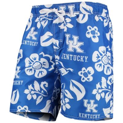 NCAA Kentucky Wildcats Floral Volley Swim Trunks