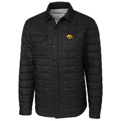 NCAA Iowa Hawkeyes Rainier Full-Snap Shirt Jacket
