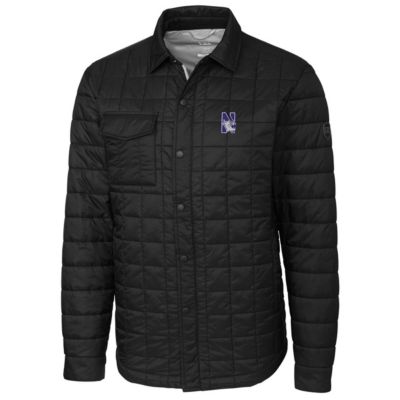 NCAA Northwestern Wildcats Rainier Full-Snap Shirt Jacket