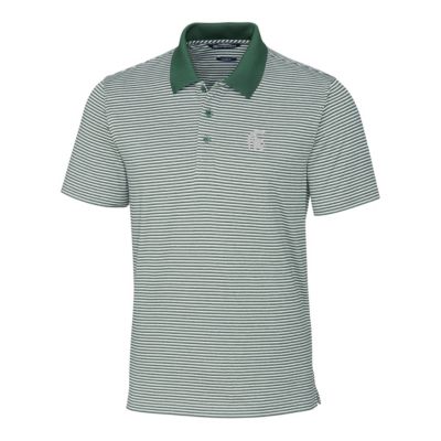 NCAA Michigan State Spartans Forge Tonal Stripe Tailored Fit Polo Shirt