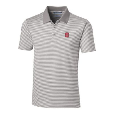 NCAA NC State Wolfpack Forge Tonal Stripe Tailored Fit Polo Shirt