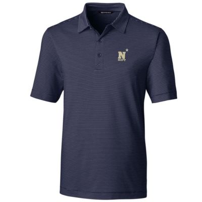 Navy Midshipmen NCAA Big & Tall Forge Pencil Stripe Polo