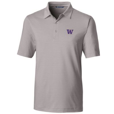 NCAA Washington Huskies Big & Tall Forge Pencil Stripe Polo