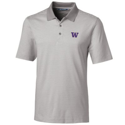 NCAA Washington Huskies Big & Tall Forge Tonal Stripe Polo