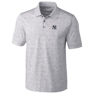 MLB New York Yankees Advantage Polo Space Dye - Gray