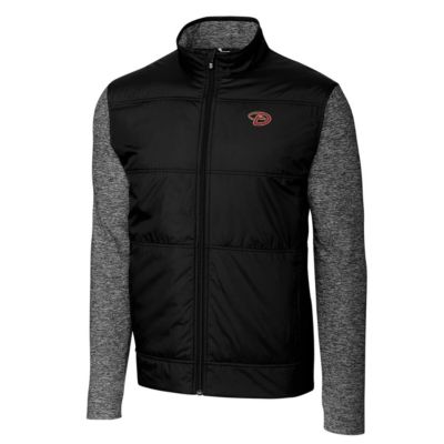 MLB Arizona Diamondbacks Stealth Full-Zip Jacket - Black