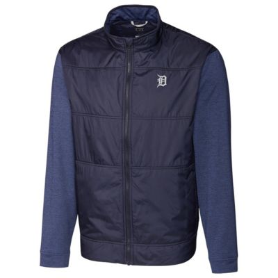 MLB Detroit Tigers Stealth Full-Zip Jacket - Navy