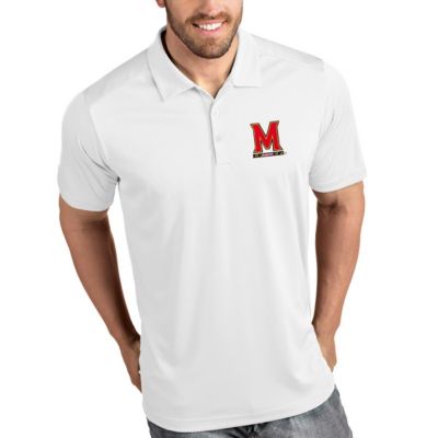 NCAA Maryland Terrapins Tribute Polo - White