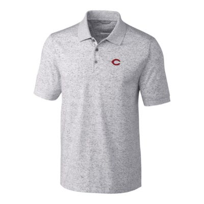 MLB Cincinnati Reds Big & Tall Advantage Space Dye Polo