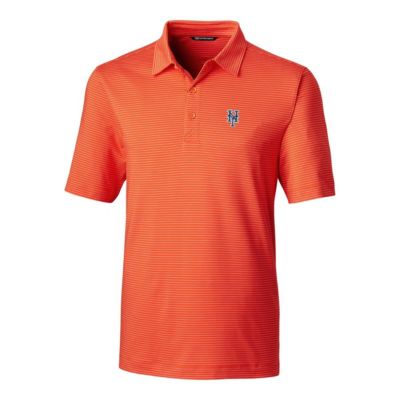 MLB New York Mets Big & Tall Forge Pencil Stripe Polo