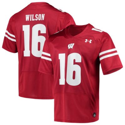 NCAA Under Armour Russell Wisconsin Badgers Replica Alumni Jersey