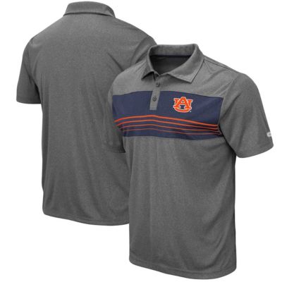 NCAA Heathered Auburn Tigers Smithers Polo