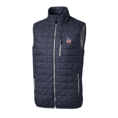 MLB Los Angeles Dodgers Americana Big & Tall Full-Zip Rainier Vest