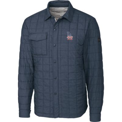 MLB Los Angeles Dodgers Americana Rainier Full-Snap Shirt Jacket