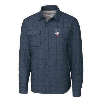 MLB New York Mets Stars & Stripes Full-Zip Rainier Shirt Jacket
