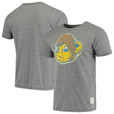 NCAA Heathered UCLA Bruins Vintage Logo Tri-Blend T-Shirt