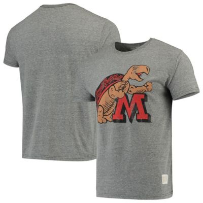NCAA ed Maryland Terrapins Vintage Logo Tri-Blend T-Shirt