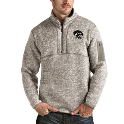 NCAA Iowa Hawkeyes Fortune Half-Zip Pullover Jacket