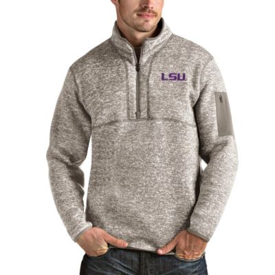 NCAA LSU Tigers Fortune Half-Zip Pullover Jacket